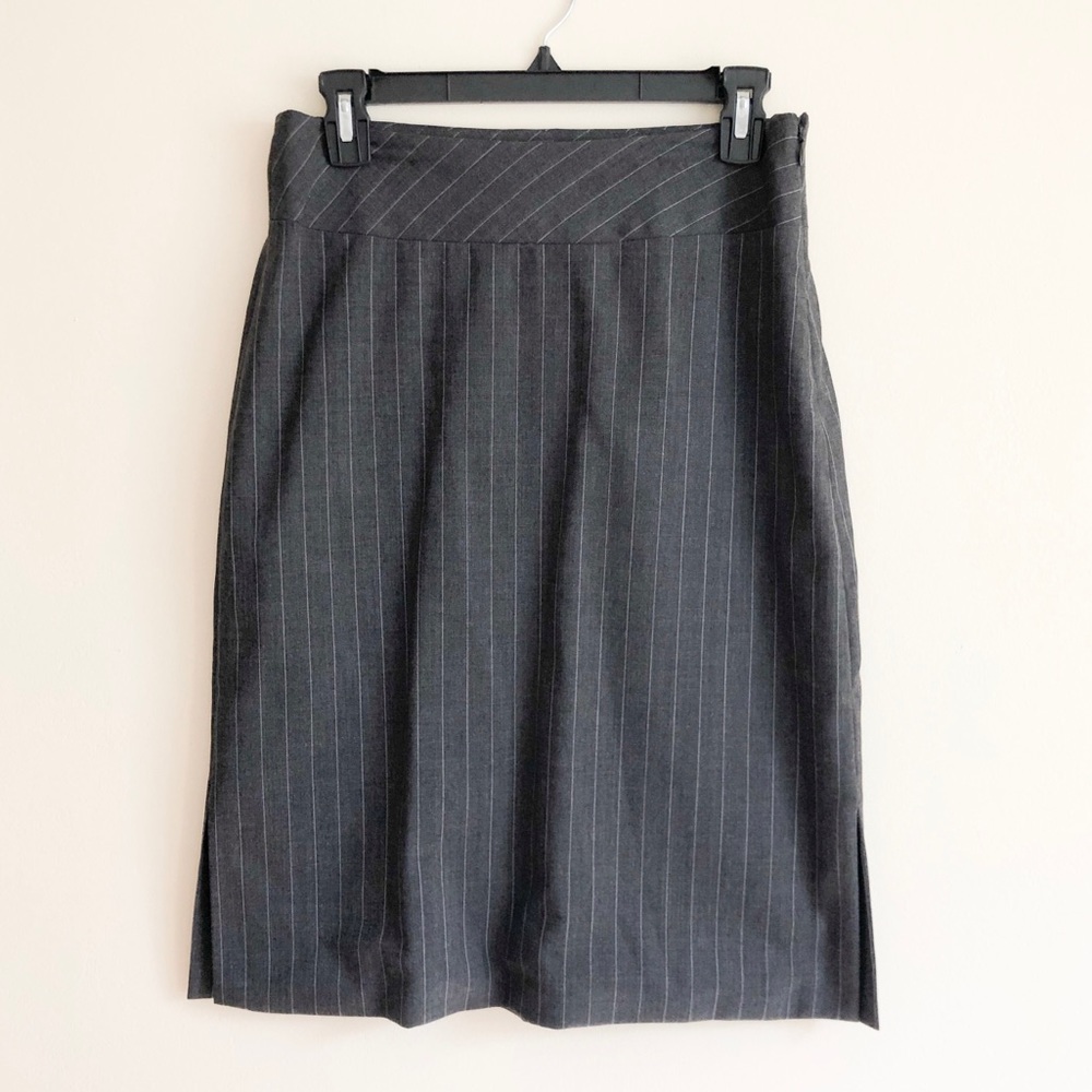 Women’s Banana Republic Pinstripe Stretch Skirt